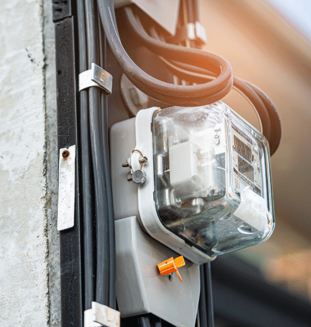 photo of outdoor electricity box