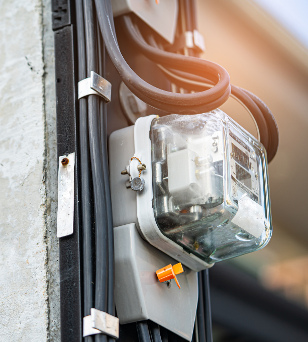 photo of outdoor electricity box