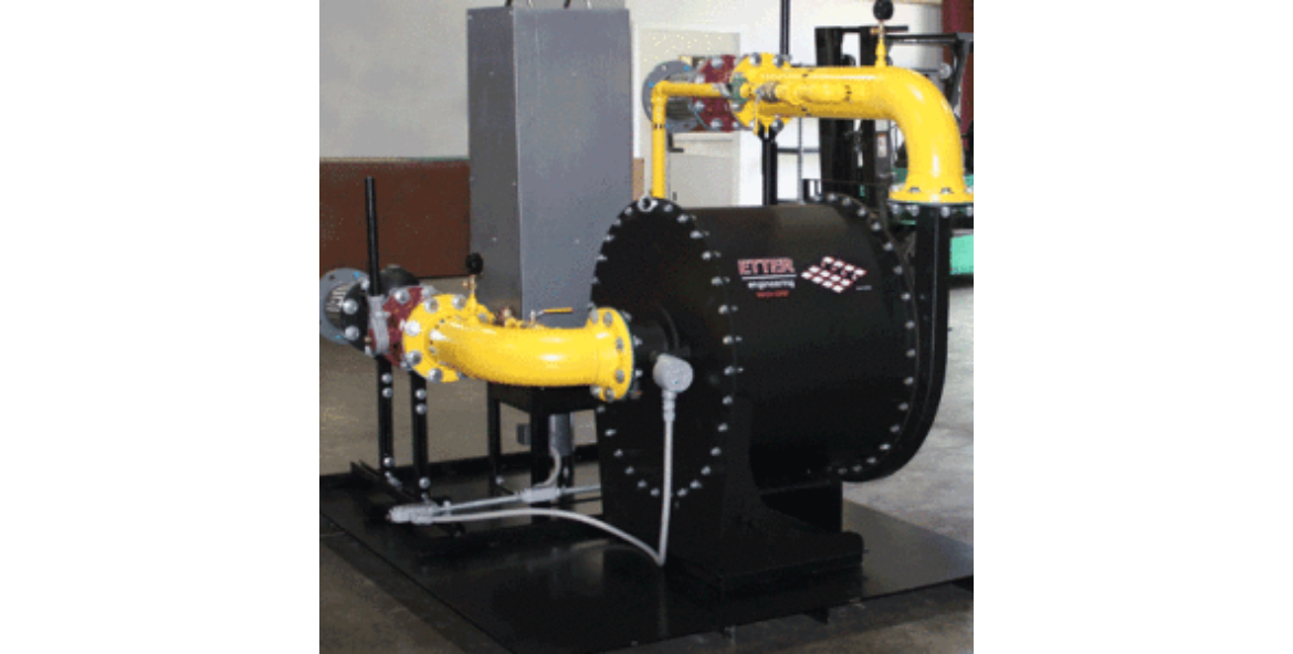 gasPOD Packaged Gas Booster Unit – high pressure with included Heat Exchanger Package.