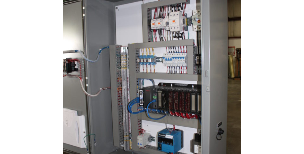 ControlWorx: Burner management combustion control panel.