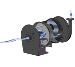 ENGB Booster solid works rendering