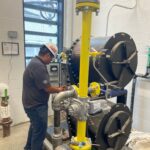 Gabe working on ETTER Booster system