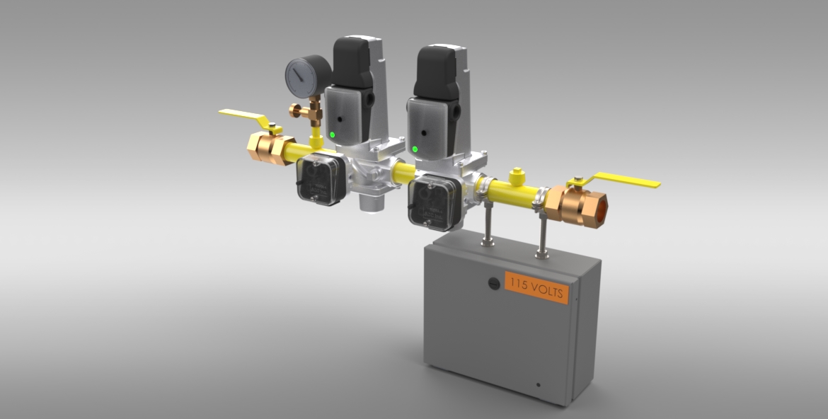 EVWB - 1in NPT - Rendering