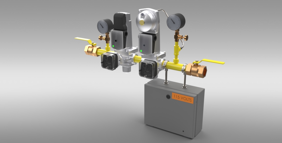 EVWR - 1in NPT - Rendering