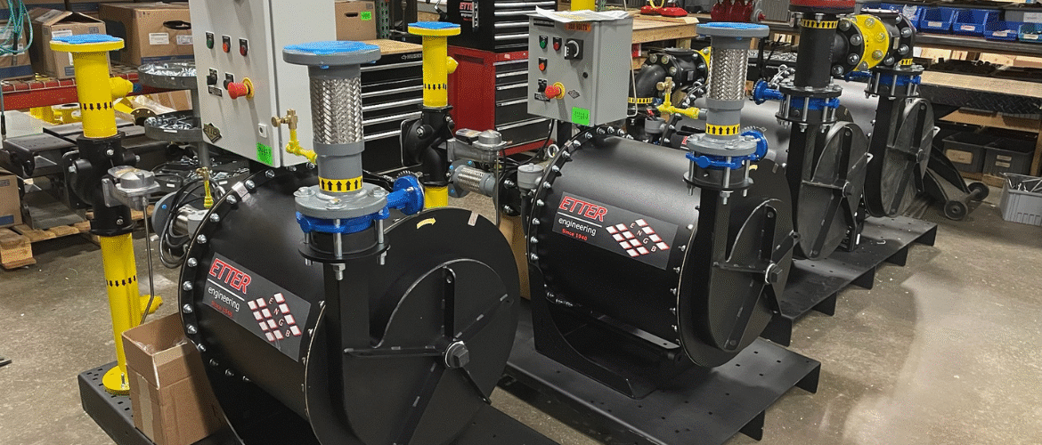 3 different KPak Gas Booster Systems for various applications: Mode R, Mode I, and Duplex Mode R.