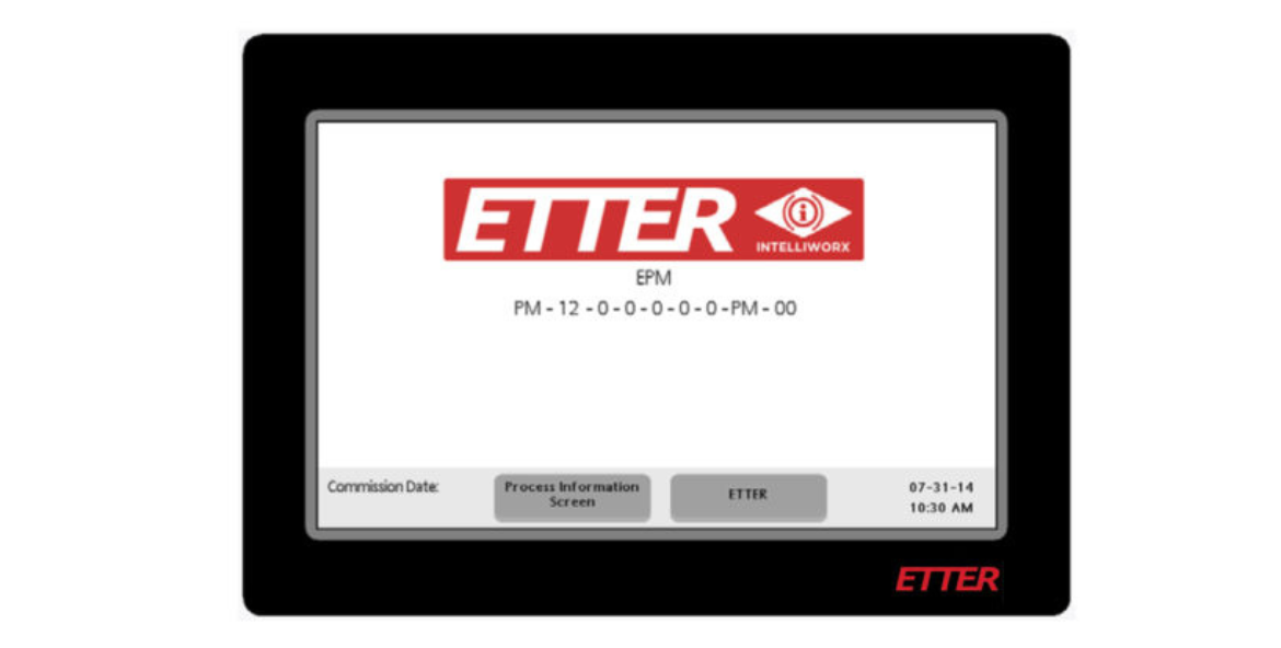 IntelliWorx: Human Machine Interface (HMI) touchscreen first-out annunciator.
