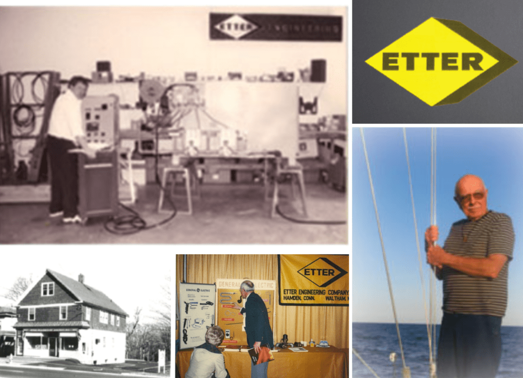 ETTER historical collage